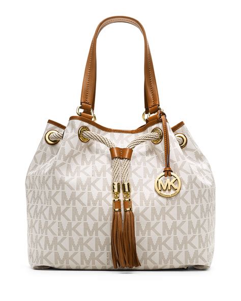 beach tote bags michael kors|Michael Kors large tote bag.